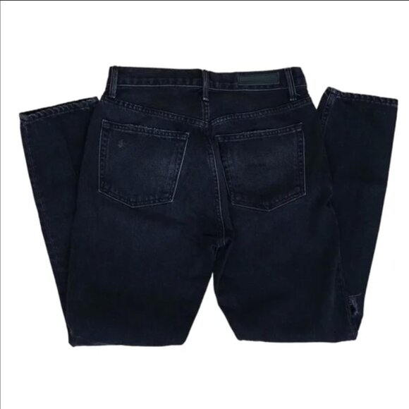 GRLFRND 💋 Karolina High Rise Straight Ripped Jeans \\ 26 // Barneys New York - Picture 7 of 9